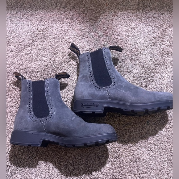 Grey high top Blundstones size 5.5 (8.5US) - Picture 1 of 4